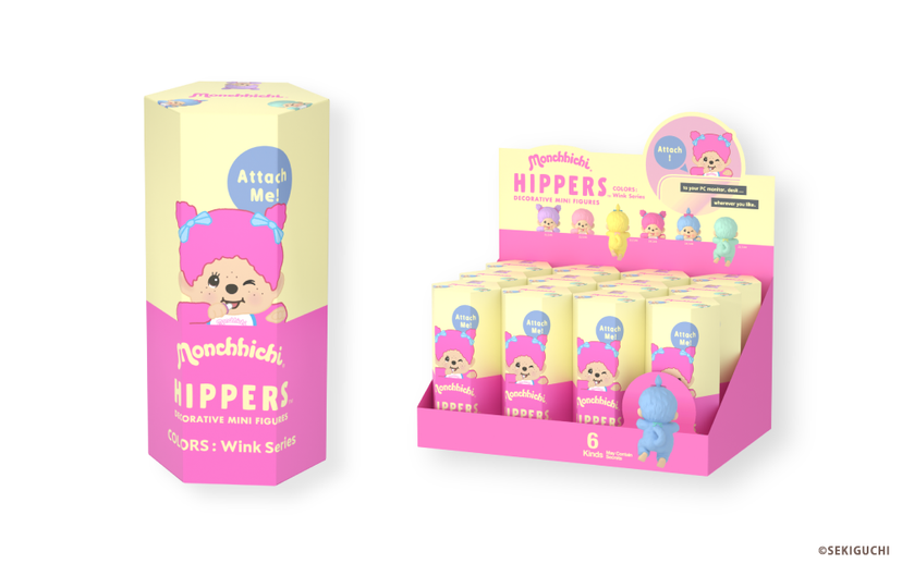 HIPPERS Monchhichi COLORS: Wink Series X6
