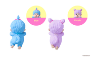HIPPERS Monchhichi COLORS: Wink Series X6