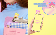 HIPPERS Monchhichi COLORS: Wink Series X6