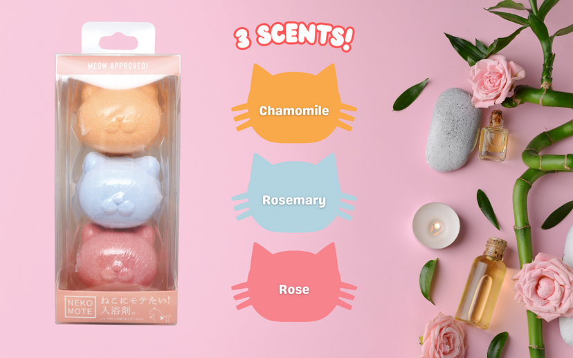 NekoMote Bath Ball Gift Set M1