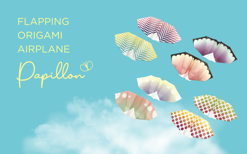 Papillon Origami Airplanes K7